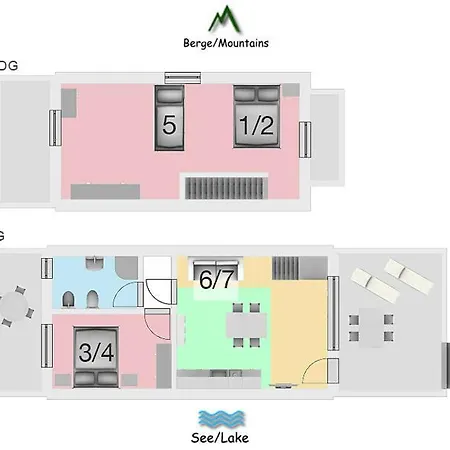Gemelli Margherita - Pool-ferienwohnung Apartamento *